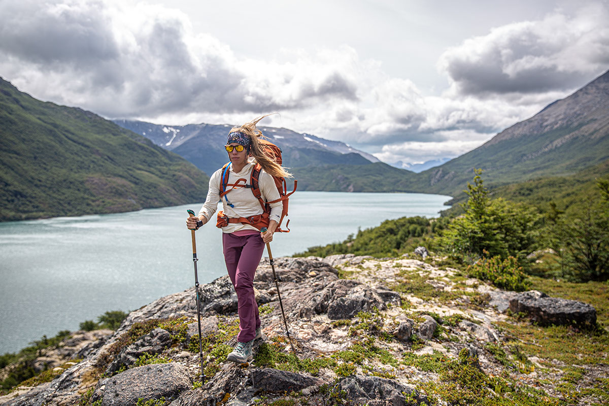 ​​Gregory Jade 63 backpacking pack (overlooking lake)